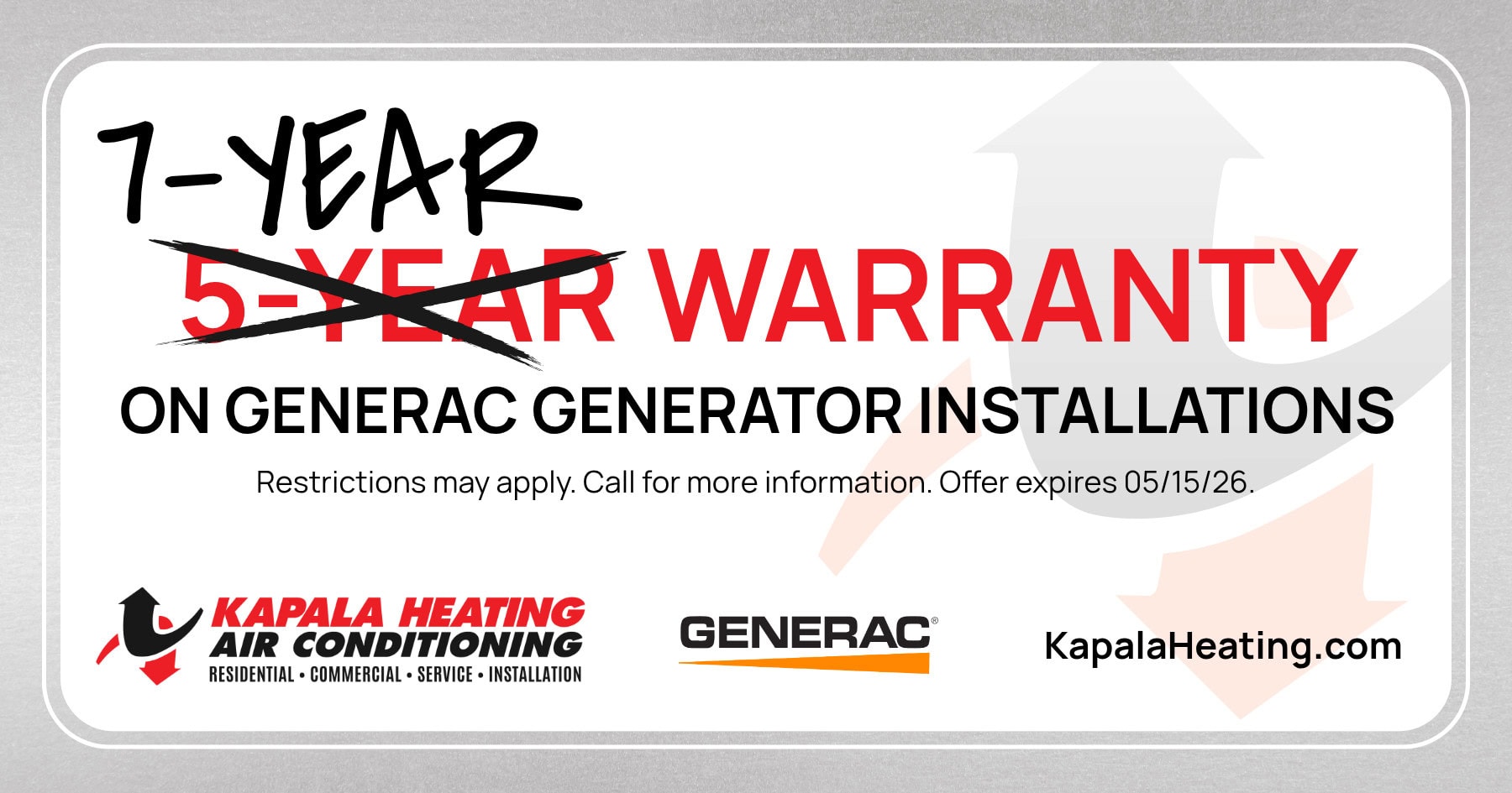 KAP 7WARRANTY-CO